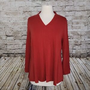 Eileen Fisher Top Size M Red